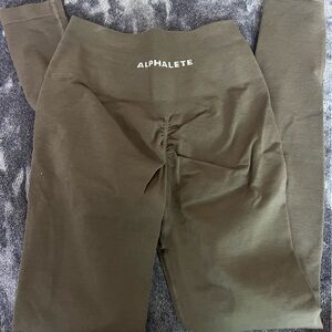 NWOT XS Alphalete AMPLIFY Leggings - OAK